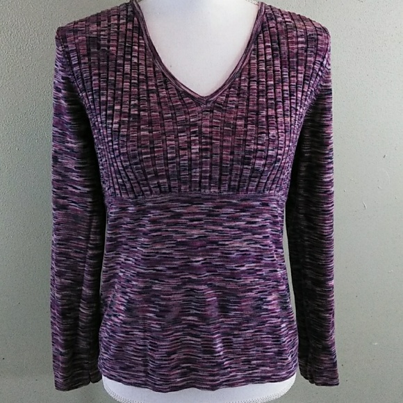 liz & co. Sweaters - Shades of Purple Space Dyed Sweater PL